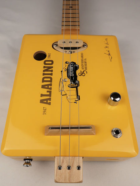 Aladino 3 String Cigar Box Guitar CBG #2616