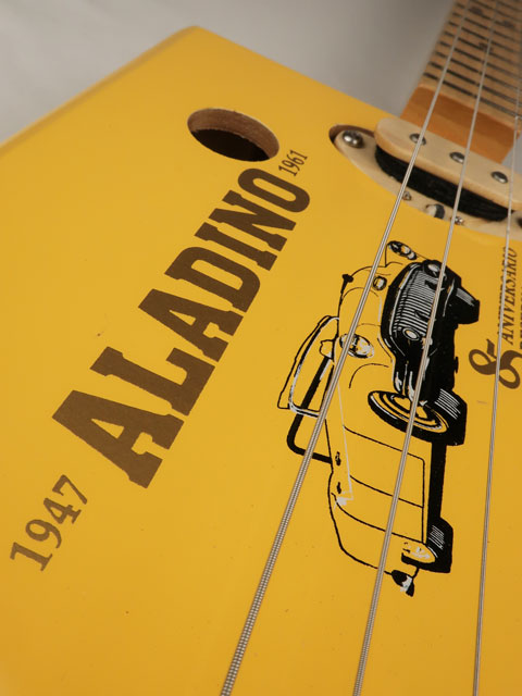 Aladino 3 String Cigar Box Guitar CBG #2616