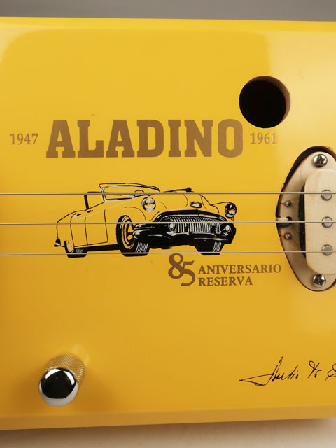 Aladino 3 String Cigar Box Guitar CBG #2616