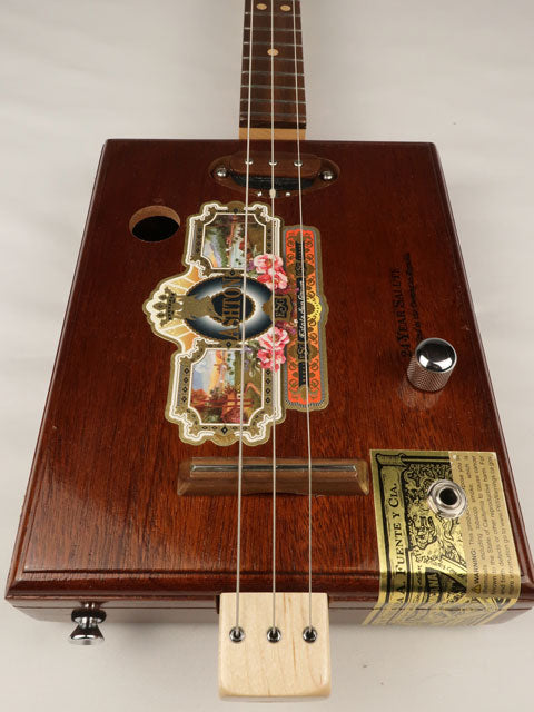 Ashton 3 String Cigar Box Guitar CBG #2615