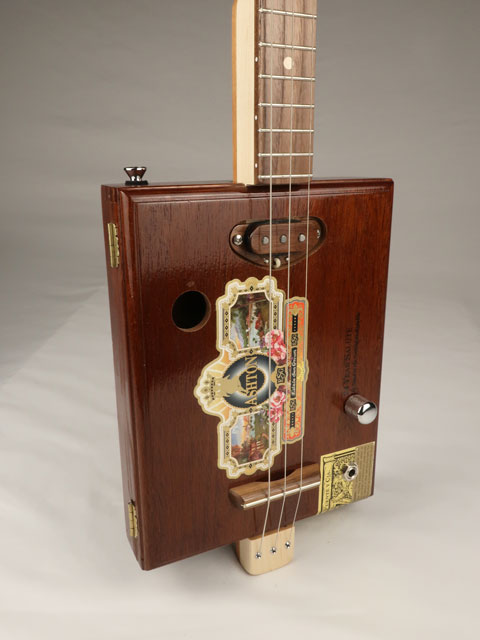 Ashton 3 String Cigar Box Guitar CBG #2615
