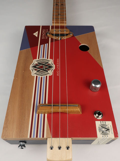 AVO 3 String Cigar Box Guitar CBG #2611
