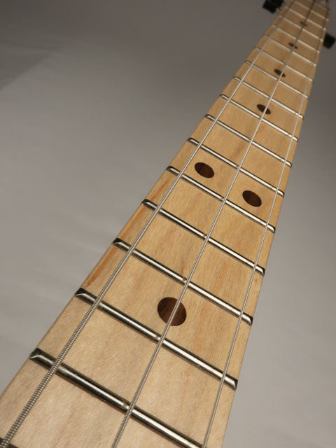 Black Brick House 3 String Cigar Box Guitar CBG #2630