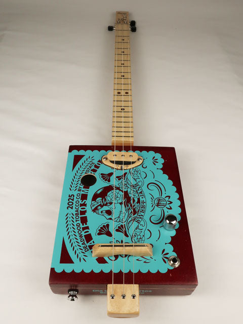 Deadwood Sweet Jane 3 String Cigar Box Guitar CBG #2619