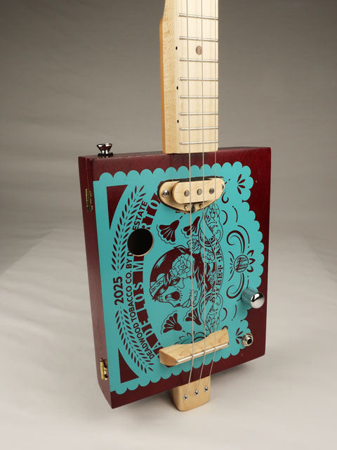 Deadwood Sweet Jane 3 String Cigar Box Guitar CBG #2619