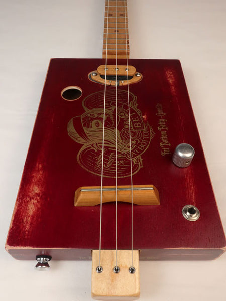 The Old Fat Bottom Betty 3 String Cigar Box Guitar CBG #2601