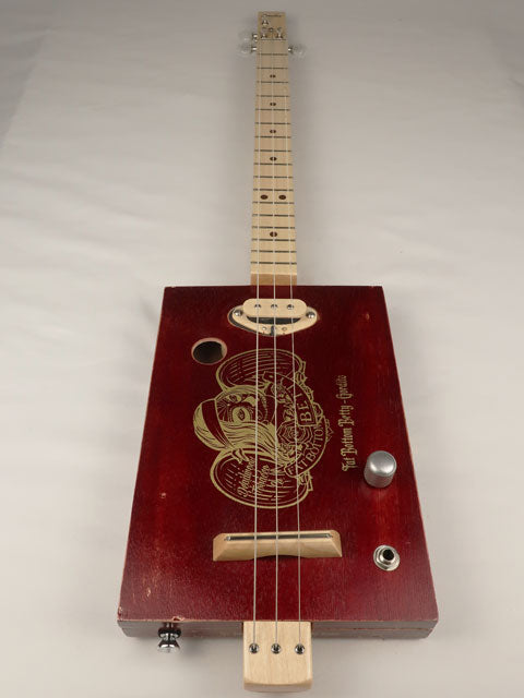 The Fat Bottom Betty 3 String Cigar Box Guitar CBG #2618
