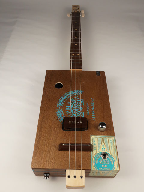 H. Upmann 3 String Cigar Box Guitar CBG #2617
