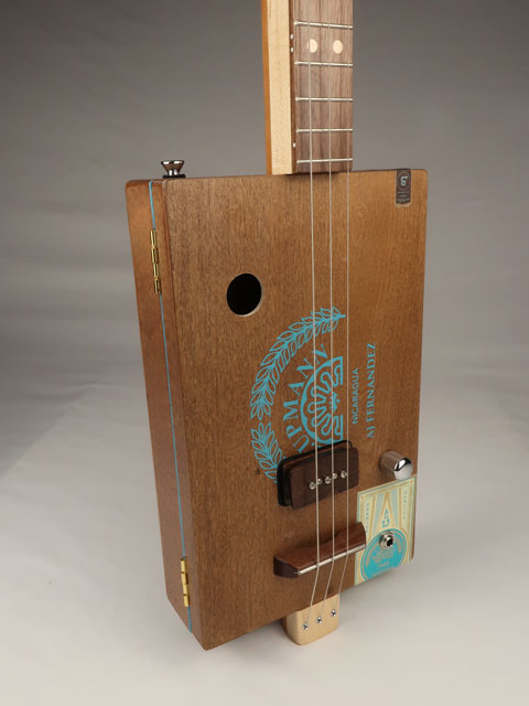 H. Upmann 3 String Cigar Box Guitar CBG #2617