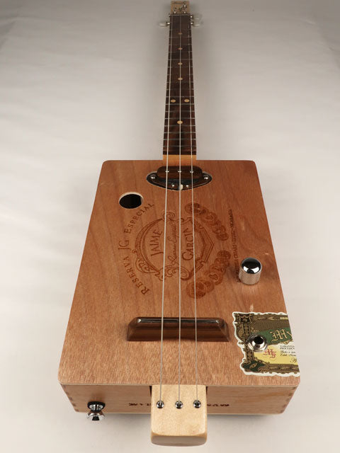 Jaime Garcia 3 String Cigar Box Guitar CBG #2620