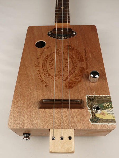 Jaime Garcia 3 String Cigar Box Guitar CBG #2620