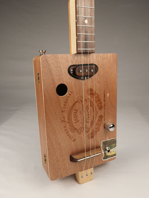Jaime Garcia 3 String Cigar Box Guitar CBG #2620