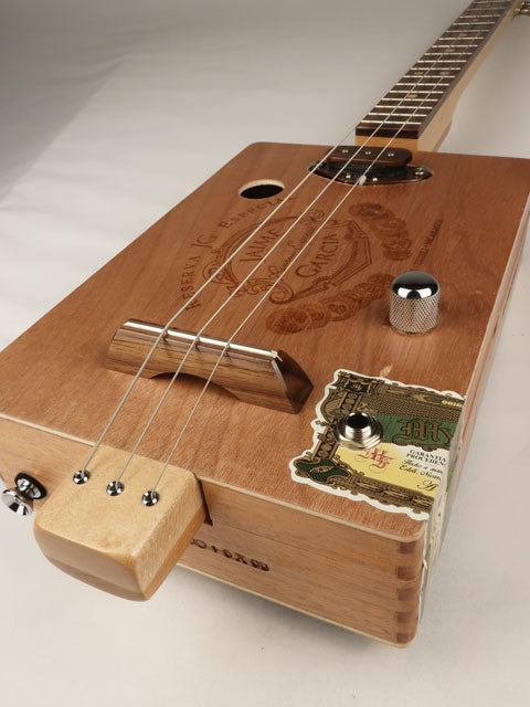 Jaime Garcia 3 String Cigar Box Guitar CBG #2620