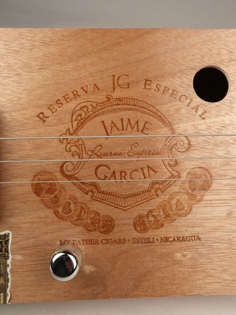 Jaime Garcia 3 String Cigar Box Guitar CBG #2620