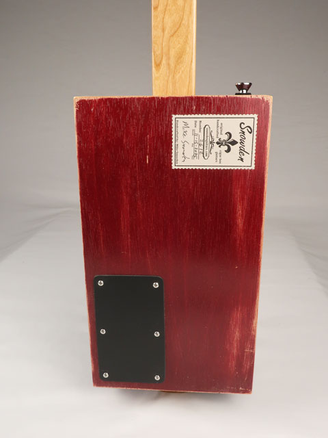 The Old Leather Rose 3 String Cigar Box Guitar CBG #2612