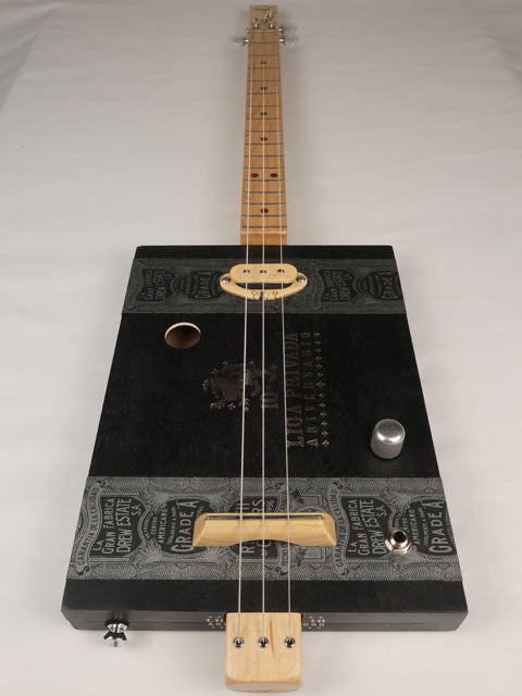 Liga Privada 3 String Cigar Box Guitar CBG #2608