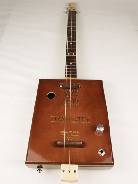 The Lost City 3 String Cigar Box Guitar CBG #2623