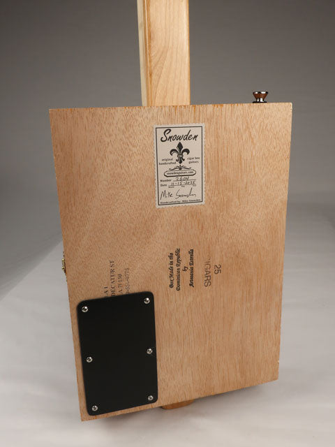 New Orleans Cigar Factory 3 String Cigar Box Guitar CBG #2604