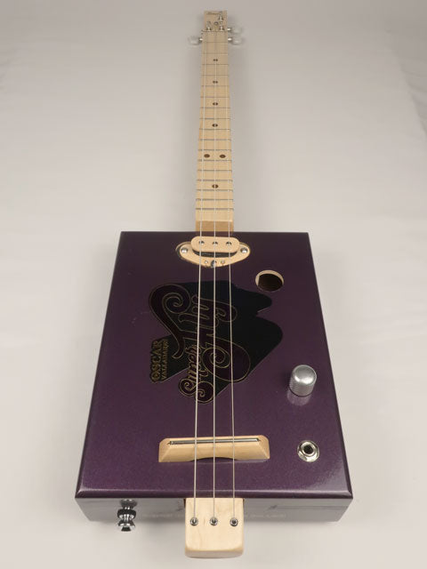 Super Fly 3 String Cigar Box Guitar CBG #2629