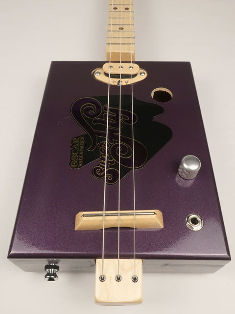 Super Fly 3 String Cigar Box Guitar CBG #2629