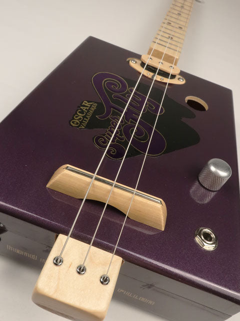 Super Fly 3 String Cigar Box Guitar CBG #2629