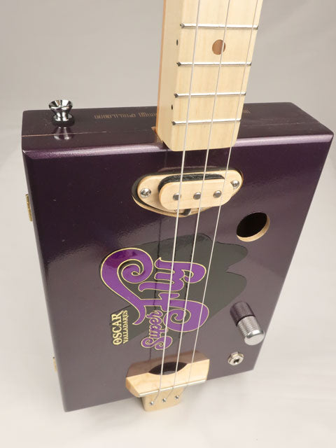 Super Fly 3 String Cigar Box Guitar CBG #2629