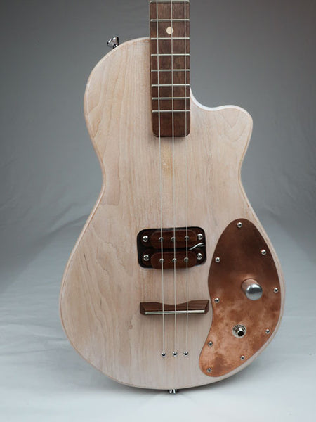 Solid Body 3 String Single Cutaway Electric Guitar #SB-45 and Gig Bag