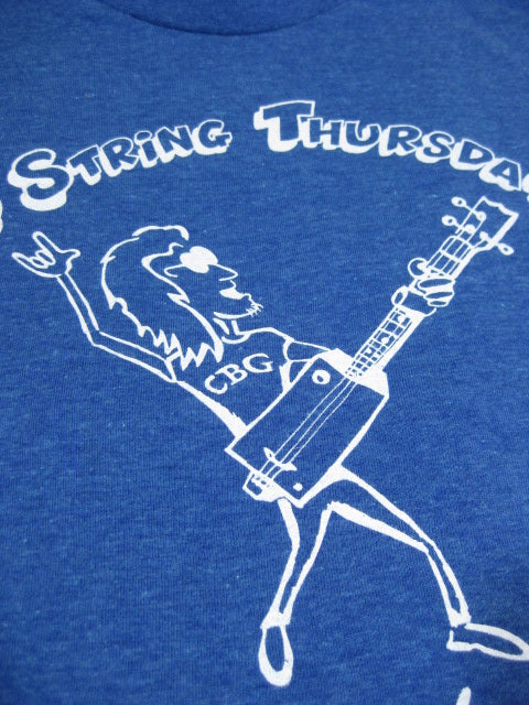 3 String Thursday Cigar Box Guitar T-Shirt