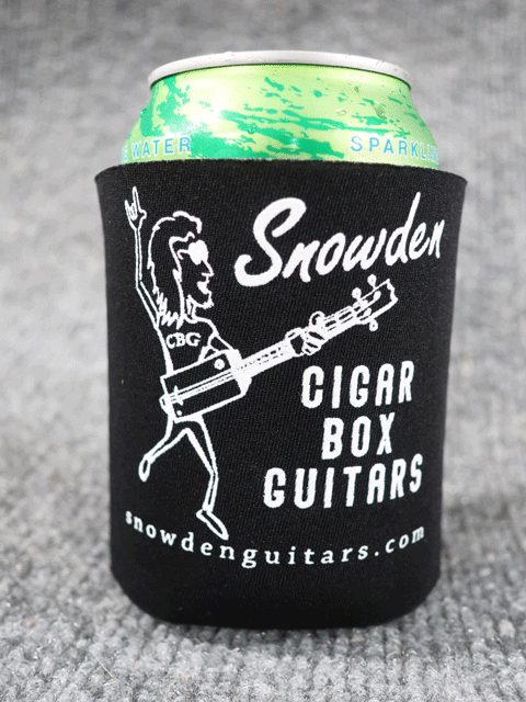 Snowden Cigar Box Guitar Koozie