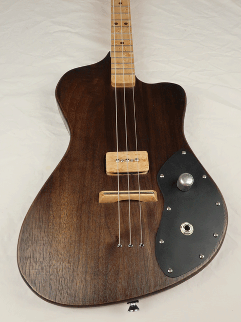 Solid Body 3 String Single Cutaway Electric Guitar #SB31 and Gig Bag