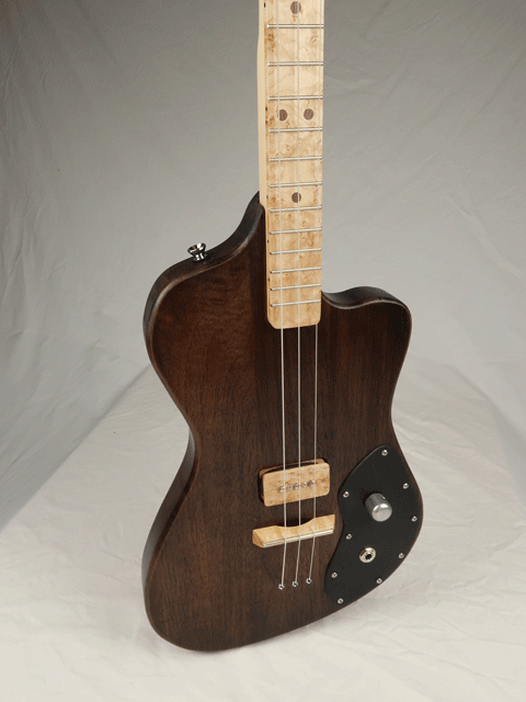 Solid Body 3 String Single Cutaway Electric Guitar #SB31 and Gig Bag